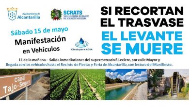 Photo of Una caravana reivindicativa de vehículos recorrerá Alcantarilla este sábado en favor del Trasvase