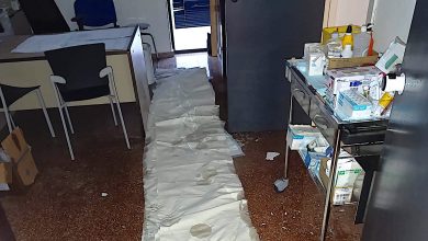 Photo of UGT denuncia goteras y daños en los techos del centro de Salud Alcantarilla-Sangonera