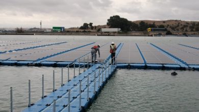 Photo of Instalan placas solares flotantes en la potabilizadora de Contraparada