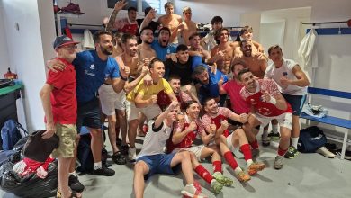 Photo of Victoria del Preferente del Alcantarilla Fútbol Club frente al Abarán