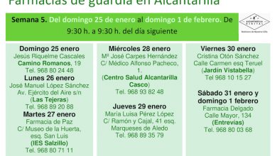 Photo of Farmacias de guardia en Alcantarilla del domingo 26 de enero al domingo 1 de febrero