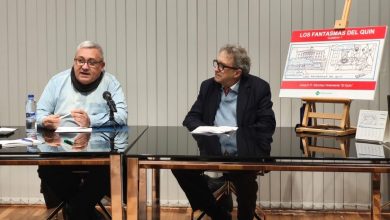 Photo of El Quin presenta hoy martes su libro de viñetas en Murcia, en Expo Libro