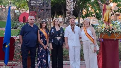 Photo of El Cabezo Verde ya tiene una plaza dedicada a su patrón, San Juan Bautista