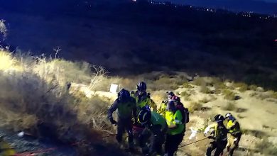 Photo of Heridos dos motoristas al salirse de la autovía y caer por un terraplén en Javalí Nuevo