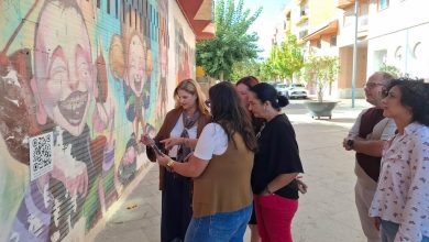 Photo of La Ruta de Arte Urbano de Alcantarilla ya está adaptada para personas con dificultad visual o auditiva