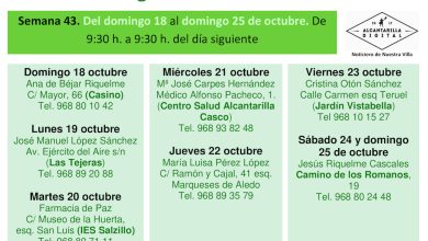 Photo of Farmacias de guardia en Alcantarilla del domingo 18 al domingo 25 de octubre