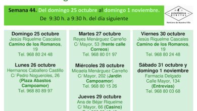 Photo of Farmacias de guardia en Alcantarilla del domingo 25 de octubre al domingo 1 de noviembre